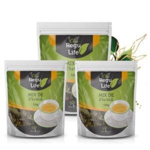 KIT REGU LIFE (MIX DE ERVAS) 3 pacotes Chá Bem Estar Life