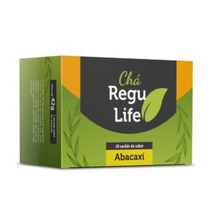 REGU LIFE  30 SACHÊS – Sabor Abacaxi Chá Bem Estar Life