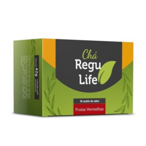 REGU LIFE  30 SACHÊS – Sabor Frutas Vermelhas Chá Bem Estar Life