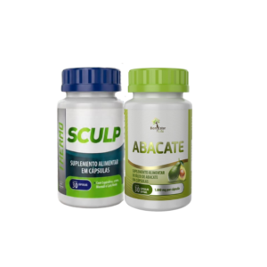 Sculp Thermo + Oleo de Abacate 30 caps – Potente Kit Emagrecedor Bem Estar Life