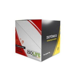 ISO LIFE – ISOTONICO – 15 SACHET  sabor maracuja e morango Bem Estar Life