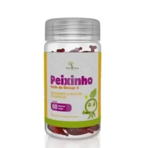 Omega 3 infantil peixinho 60 cápsulas Bem Estar Life