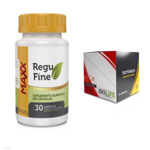 Regu Fine Maxx + Iso Life morango com maracujá Bem Estar Life