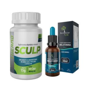 Sculp Thermo e Melatonina Gotas Bem Estar Life
