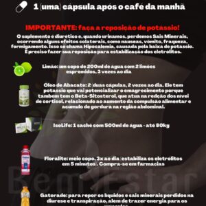 Regufine e Óleo de abacate 60 cápsulas Bem Estar Life