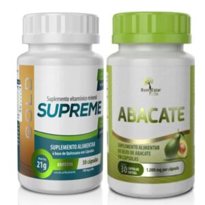 Supreme Gold e Óleo de abacate  Bem Estar Life