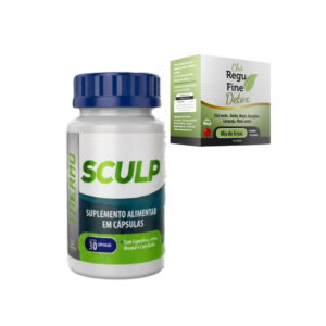Sculp Thermo Potente Inibidor + Regu Fine Detox