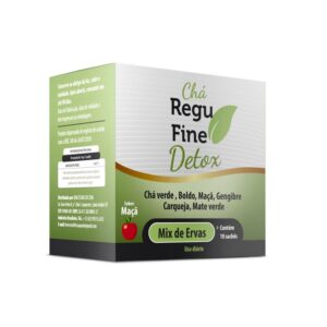Regu Fine Chá Detox- 10 sachês sabor maçã