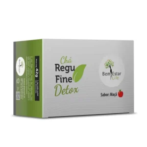 Regu Fine Chá Detox- 30 sachês sabor maçã
