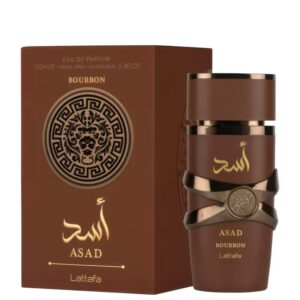 Asad Bourbon Lattafa Perfumes Eau de Parfum – Perfume Masculino 100ml